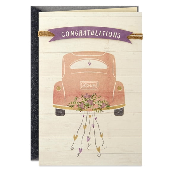 Tarjeta de Boda Hallmark Disfruta el Viaje 13x18cm