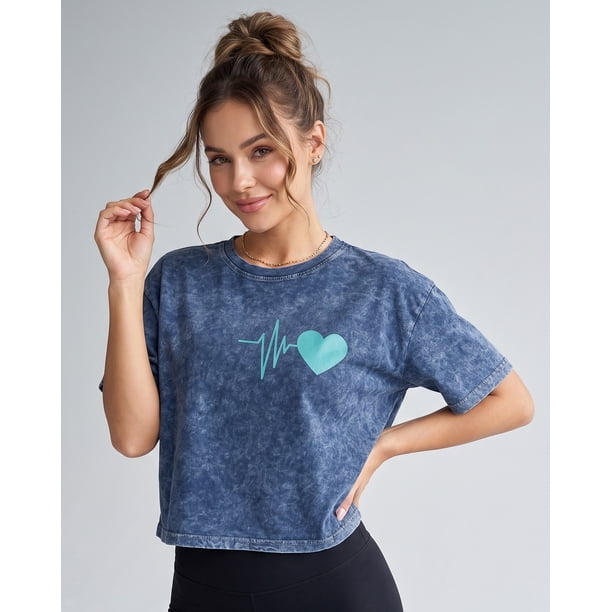 Polera Corazón Retro Training Soft Calidad Profesional - A365