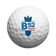 thumbnail image 2 of Pelotas Golf Zero Friction B52 Distance 15 Unidades Blancas 2 Capas, 2 of 3