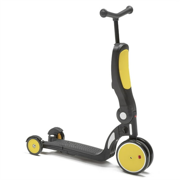 Scooter Monopatín Plegable Niño Amarillo