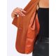 thumbnail image 5 of INSPIRE CHIC Blazer de Terciopelo para Mujer Color Sólido Cuello de Chal Una Botón Traje para el Trabajo XL Naranja, 5 of 6