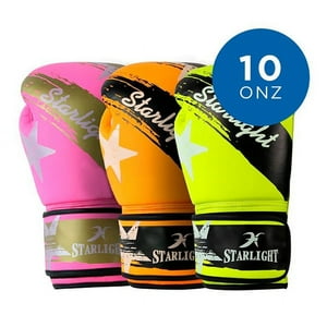 Genérico - Guantes De Boxeo Starlight Mod 10 Onz Naranjo Xtq-017