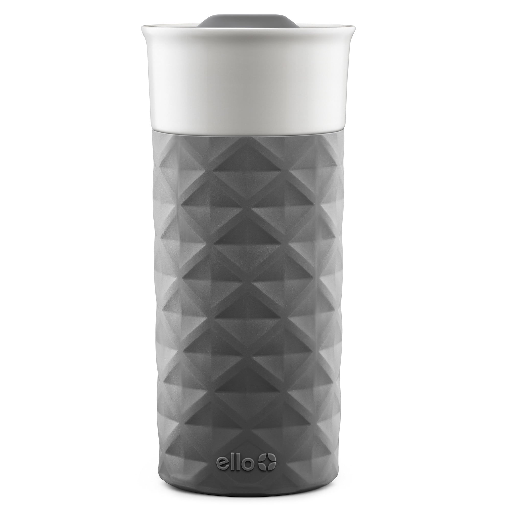 Taza De Viaje De Cerámica Ello Ogden 473 Ml Con Tapa Y Funda De Silicona