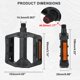 thumbnail image 2 of Pedales para Bicicleta FBGAGH 9/16" Nylon Livianos Antideslizantes, 2 of 9