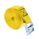 thumbnail image 2 of Correas De Amarre Con Hebilla De Leva De Alta Resistencia, Portaequipajes Para Remolques, 25 Mm X 2,5 M, Color Amarillo, 2 of 3
