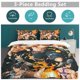thumbnail image 5 of PortgasD Ace Bed Duvet Cover Funny Anime Cartoon Bedding Sets Lightweight 3 Piece Comforter Sets, 5 of 5