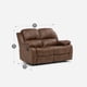 thumbnail image 2 of Sofa Reclinable 2 Cuerpos Umbria Tela Tabaco, 2 of 9