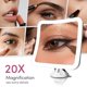 thumbnail image 2 of Espejo de maquillaje Fancii con aumento de 20 aumentos con luces LED de 7 pulgadas, 2 of 8