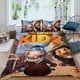 thumbnail image 2 of El Niño León 2 Conjunto de sábanas temático, trío de piezas, cómodo y amigable con la piel, diseño único, regalo de decoración para el hogar para familiares, amigos y fans,140cm *210cm, 2 of 6