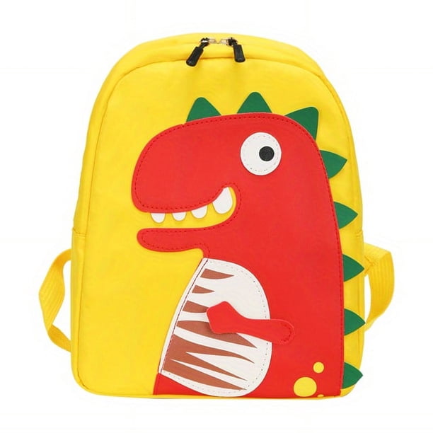 3D Dinosaur School Bag New Children Cartoon Backpack Cute Kindergarten Small Bookbag
