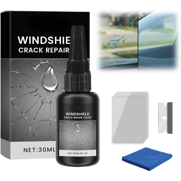 Kit reparación grietas vidrio coche herramienta parabrisas ventanas espejos