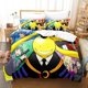 thumbnail image 1 of Anime Assassination Classroom Koro-sensei Bedding Set Boys Girls Duvet Cover Pillowcase Bed boys Adult, 1 of 5