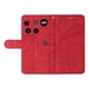 thumbnail image 2 of Funda tipo cartera con tapa para Nothing Phone 3 con tarjetero, soporte y cubierta magnética Rojo, 2 of 5