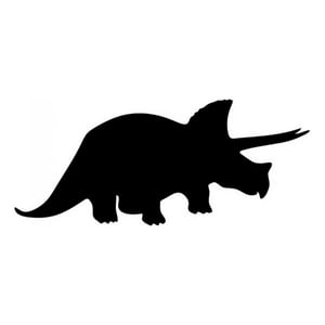 Rienda Libre Graphics - Decomural Triceratops Prehistoric Dinosaur Ws-15264