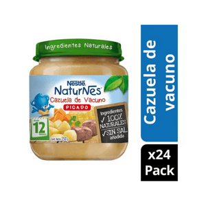 Pack Picado Nestlé® Naturnes® Cazuela De Vacuno 250G X24