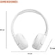 thumbnail image 3 of Auriculares Tune 670nc On Ear Blanco Anc Bluetooth 5 3, 3 of 3