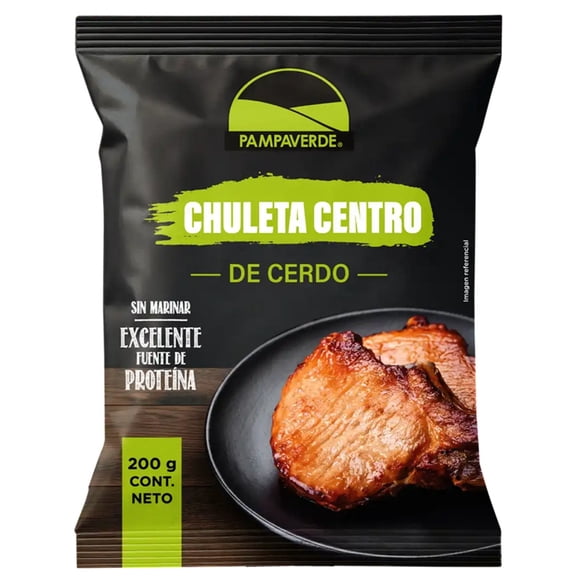 Chuleta centro de cerdo, 200 g