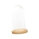 thumbnail image 3 of Cúpula De Cristal Transparente Cloche Casa De Muñecas Decoración Ornamento DIY Cúpula Transparente Cloche 12cmx18cmx14cm, 3 of 5