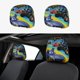 thumbnail image 1 of Batwheels Funda Protectora Universal Para Reposacabezas De Coche Funda Elástica Para Reposacabezas De Asiento De Auto Funda De Tela Antipolvo Accesorios De Interior 2 Piezas, 1 of 6