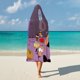 thumbnail image 5 of Torre de Pizza Manta Capa con Capucha Anti-Bolitas, Manta de Lana Ártica Suave, Manta Portátil de Felpa Ligera y Lujosa, Poncho para Siesta en Casa y Oficina, 100*130cm, 5 of 6