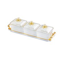 Bothyi - Bandeja De Aperitivos De Pp Para Comedor, Fiesta, Boda, Cocina, Frutos Secos, Caramelos Transparentes