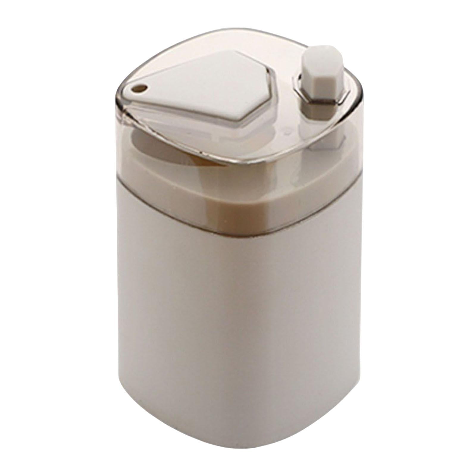 Bothyi - Soporte Compacto Para Palillos De Dientes Caja De Almacenamiento De Palillos De Dientes De Plástico Para El Hogar, Hotel, Oficina, Gris