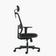 thumbnail image 4 of Silla Oficina Ejecutiva Lotto con cabecero Negro, 4 of 9