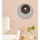 thumbnail image 2 of Pantalla redonda con gemas para decoración de pared, doble capa, acabado acanalado, 2 of 4