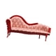 thumbnail image 2 of Casa De Mu?ecas A Escala 1:12, Mini Sofá, Simulación De Casa De Mu?ecas, Muebles Para Mini Habitación, Color Rojo, 2 of 5
