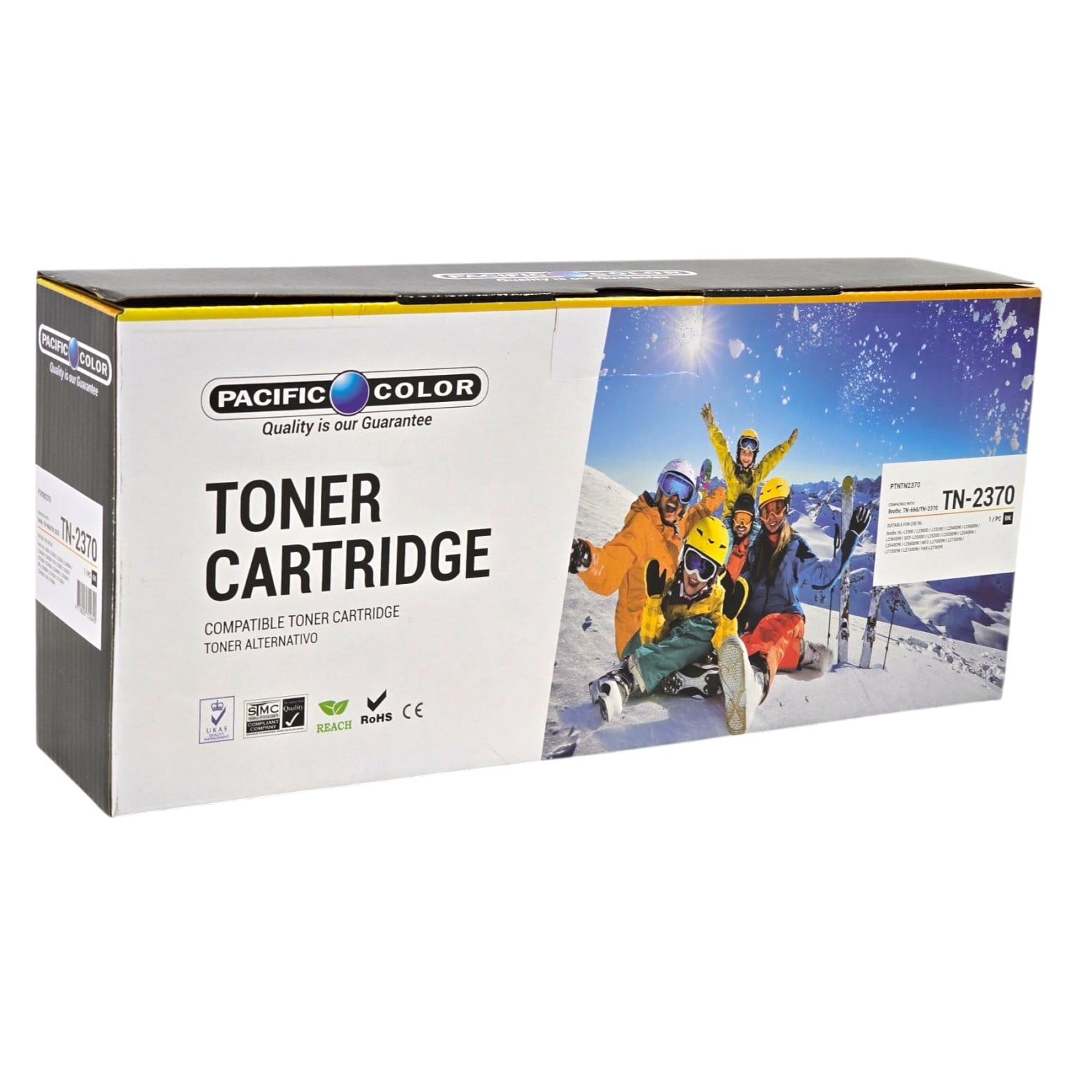 Toner Alternativo Pacific Color Para Tn2370 Tn660