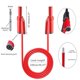 thumbnail image 2 of Kit de cables de prueba Goupchn P1050-1, 5 unidades, conector tipo banana, silicona, 2 of 7