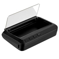 Magideal - Velocímetro Con Pantalla Frontal Gps Universal Para Coche, Voltaje De De Hud, Configuración Fácil De Conducción Segura Kmh/Mph Odómet