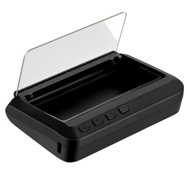 Velocímetro con pantalla frontal GPS universal para coche, voltaje de de HUD, configuración fácil de conducción segura Kmh/MPH odómet