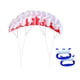 thumbnail image 3 of Entrenador Kite de Potencia Kitesurf Kiteboarding Paracaídas Rojo y Blanco, 3 of 5