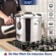 thumbnail image 4 of Vaporizador de Tamales ARC 32QT de Acero Inoxidable con Boquilla 8 Gal, 4 of 7