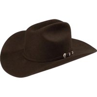 Sombrero Vaquero Stetson 4X De Fieltro De Lana Chocolate Talla 7 3/4