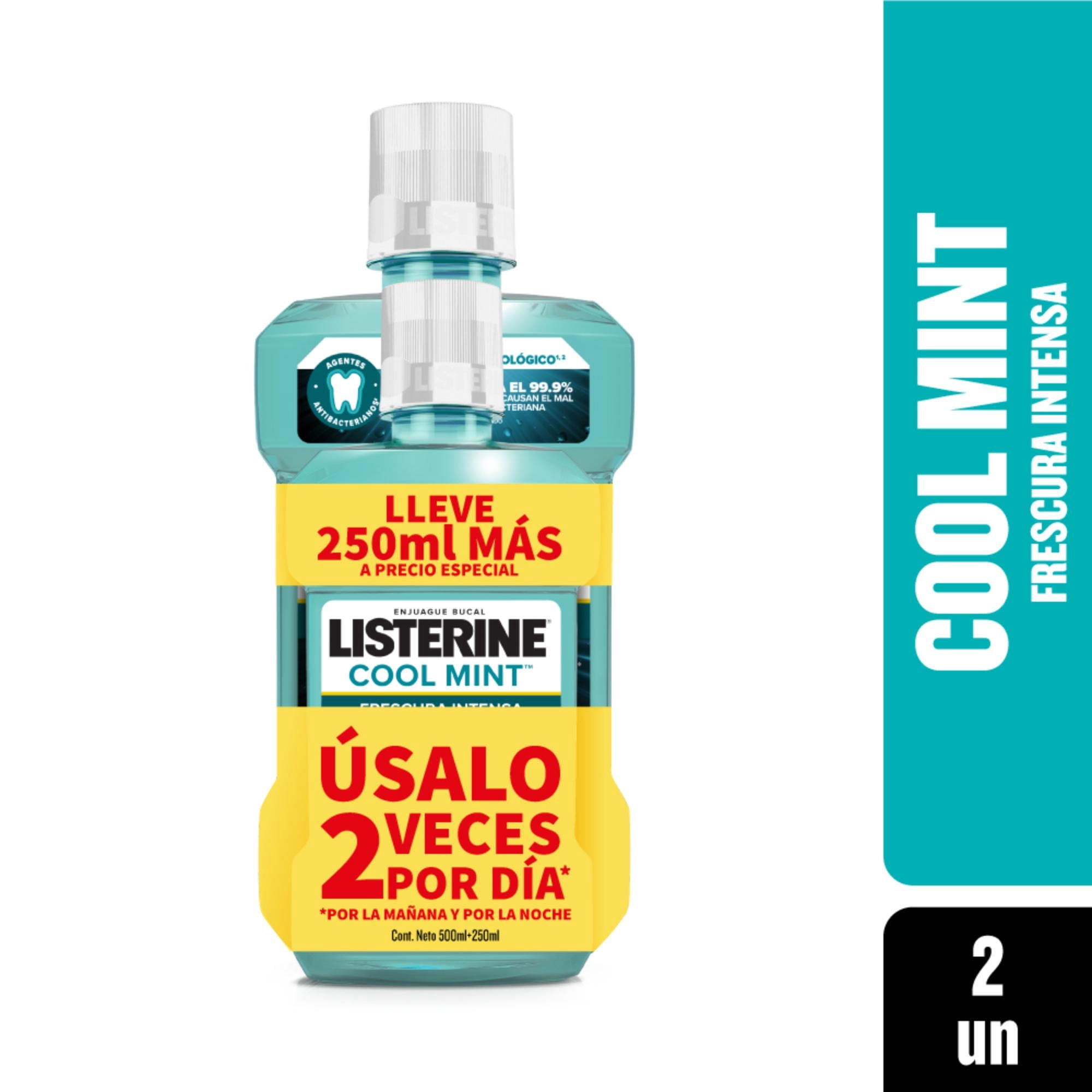 Enjuague Bucal Cool Mint 750 ml Listerine