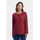 thumbnail image 1 of Polera Mujer Aplicación Cierre Rojo, 1 of 4