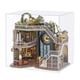 thumbnail image 5 of Casa De Muñecas En Miniatura De Madera, Obra De Arte, Casa De Madera Creativa Para Niños, Adolescentes Y Adultos Con Cubierta A Prueba De Polvo, 5 of 5
