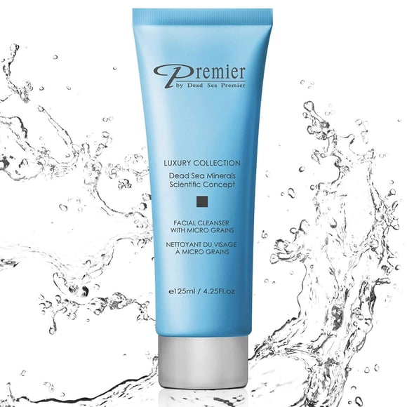 Limpiador facial Premier Dead Sea Luxury con microgranos 125 ml
