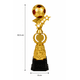 thumbnail image 2 of Trofeo de Fútbol Dorado con Balón y Estrellas 32,5 cm | Copa de Premiación Deportiva, 2 of 3
