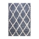 thumbnail image 1 of Alfombra Shaggy Design 180x275 45 Aqua, 1 of 3
