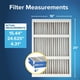 thumbnail image 2 of Filtro de aire Filtrete 16x25x4 MERV 13 MPR 1900, paquete de 2, 2 of 9
