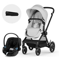 Cybex - Coche Travel System Eos Gris En 1 Lg + Aton G + Base Isofix