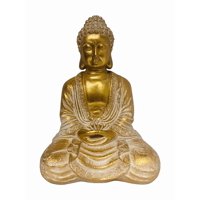 Decostilo - Adorno Estatua De Buda Dorado 42Cm