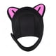 thumbnail image 1 of Gorro Con Capucha Para Buceo Con Orejas De Gato, Gorro Encantador Para Surfear, Para Navegar, Kayak, Canoa, Oreja Negra, Rosa Y Roja L, 1 of 3