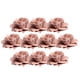 thumbnail image 1 of 10 Uds Flor De Gamuza Flor De Rosa Artificial Para Decoración De Boda DIY Rosa, 1 of 3