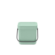 thumbnail image 2 of Basurero Sort Go 3 Lt Jade Green, 2 of 3