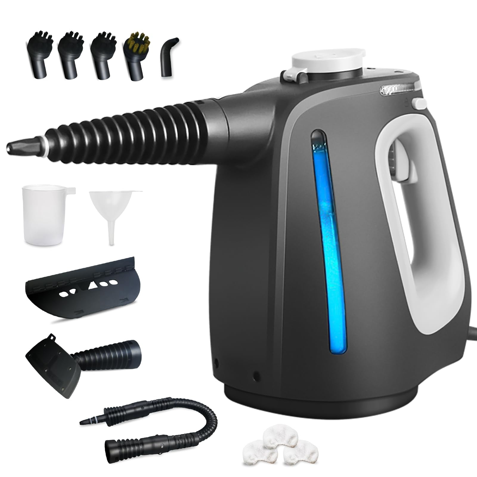 Limpiador A Vapor Portátil Presurizado Opstrava 1350 W 550 Ml