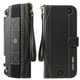 thumbnail image 2 of Compatible con Nintendo Switch OLED - Funda protectora de cuero PU con ranura para varias tarjetas, soporte y cuerda para la muñeca-para Switch||Negro, 2 of 6